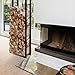 KARAT Kaminholzregal für Innen & Außen - Brennholzregal Feuerholzregal Stapelhilfe (170 x 45 x 30 cm)