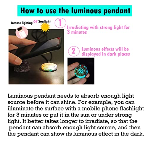 Day Day Up Orgonite Necklace Sri Yantra Luminous Pendant Sacred Geometry Chakra Energy Necklace Meditation Jewelry2