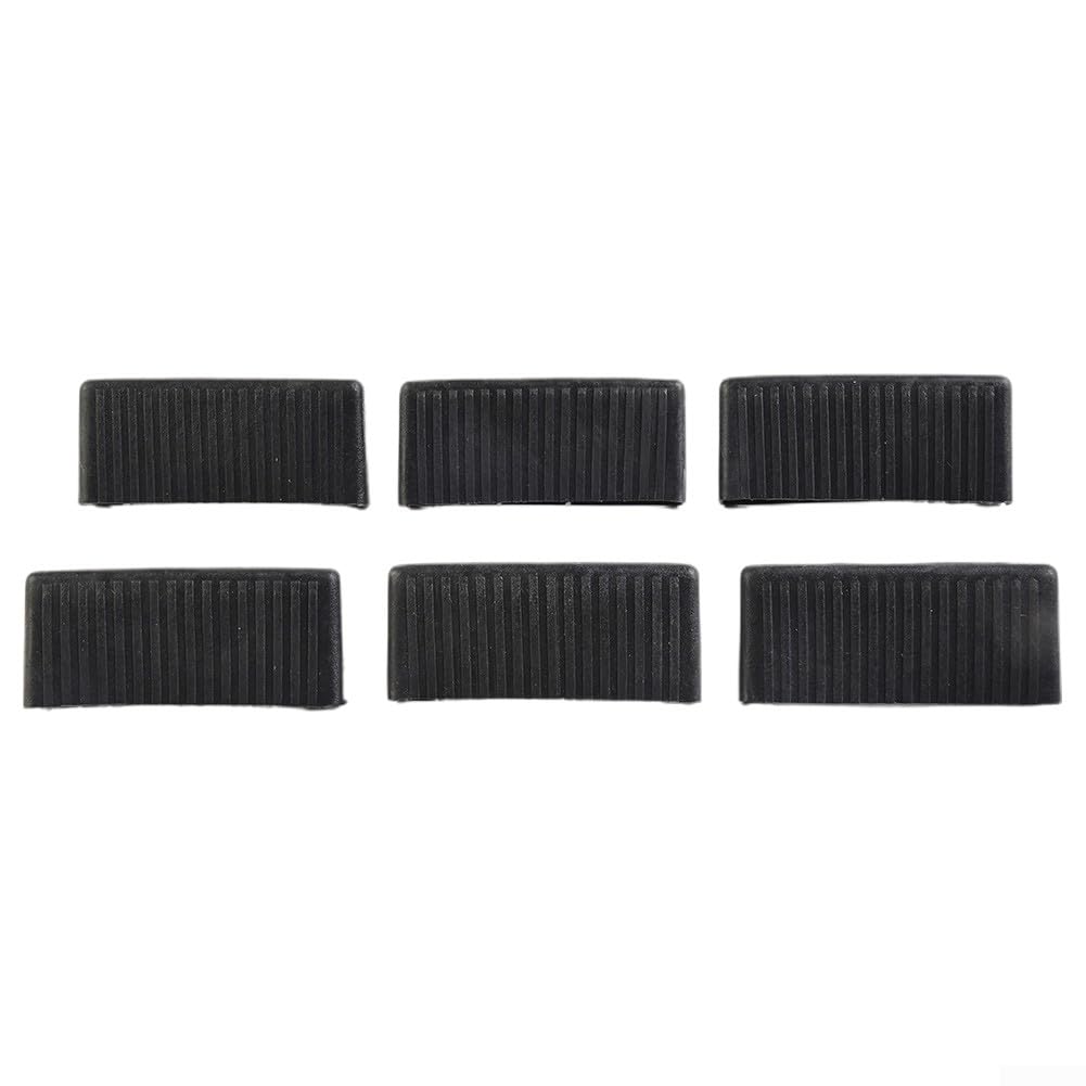 BQLZR Set di 30 inserti per doghe in plastica bianca per rete in legno