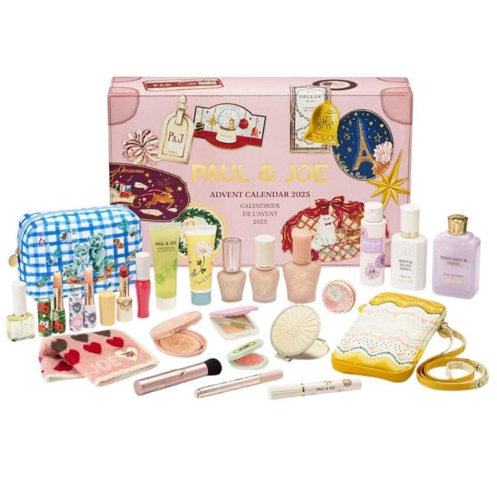 ポール＆ジョー アドベントカレンダー 2025　クリスマスコフレ　新品 Amazon.co.jp: ポール ＆ ジョー 『 アドベントカレンダー 2025