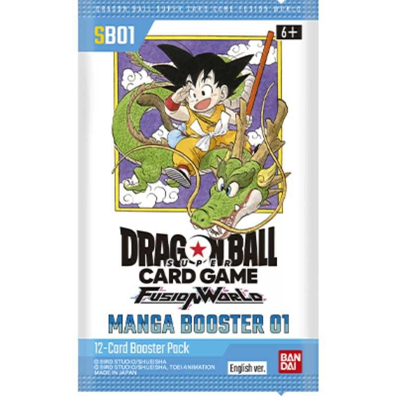 フュージョンワールド　MANGA BOOSTER 01 2BOX フュージョンワールド MANGA BOOSTER 新品未開封 正規品 2box