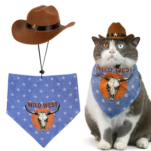 Disfraz de Vaquero para Perro Pequeño Azul