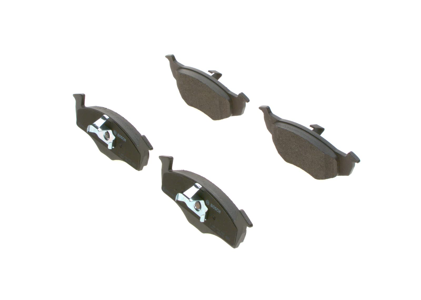 Plaquettes De Frein Avant Bosch - Jeu De 4 - Qualité OEM, Réduction Bruit Et Poussière - Certifié ECE-R90 - Sans Cuivre