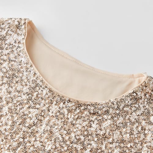 T-shirt pailleté femme Caziffer chic et décontracté pour l'été