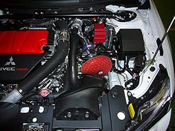 Amazon | HKS エアクリーナー レーシングサクション Φ200-80/Red