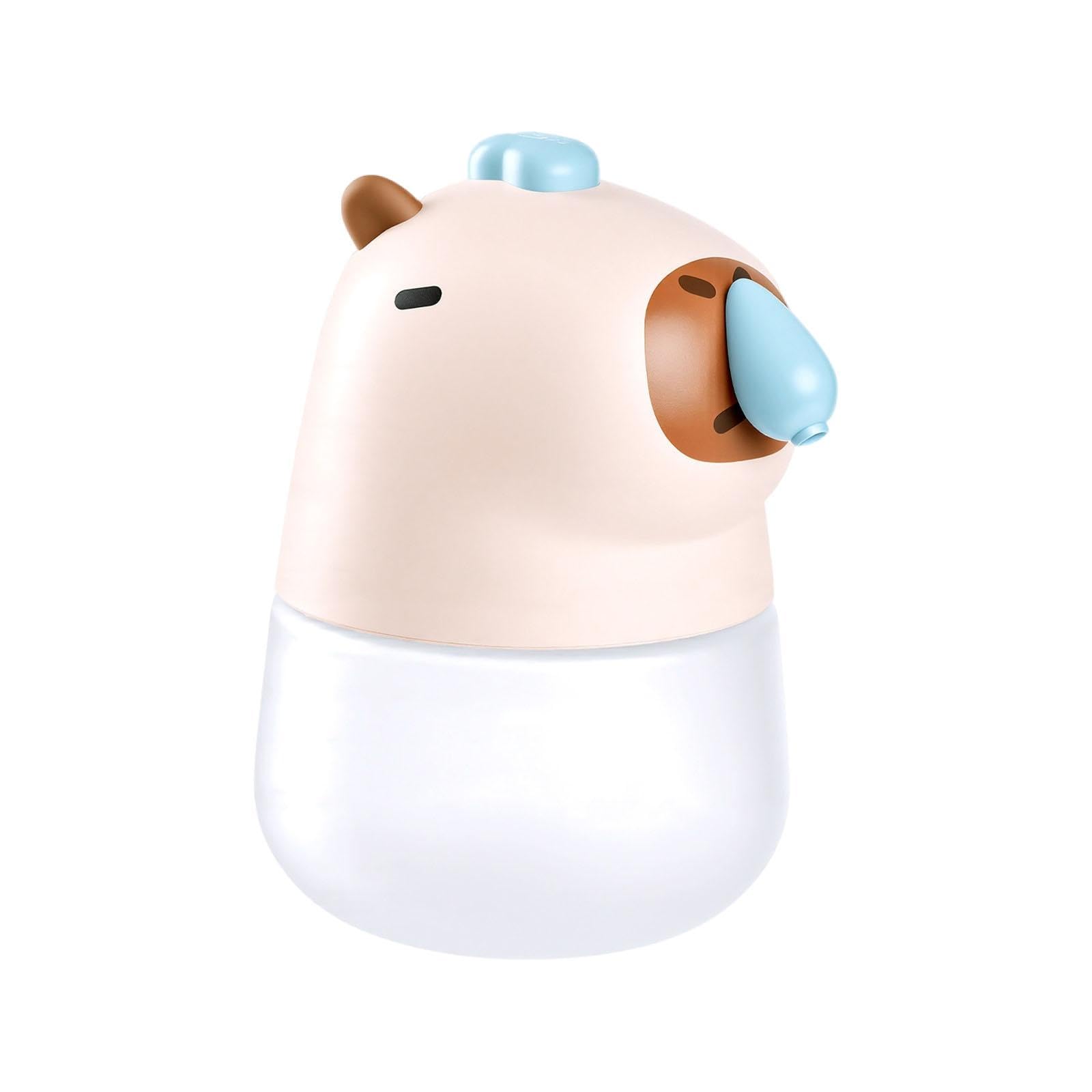 Dispenser Automatico di Sapone Capybara, Simpatico Dispenser di Sapone in Schiuma per Bambini da banco, per Cucina, Ragazzi e Ragazze, Regalo di