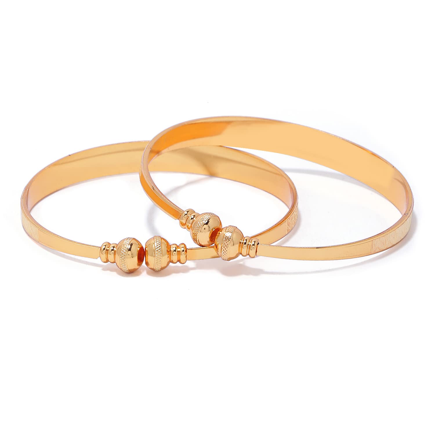 Shining Diva Fashion Latest Traditional Design 18k Gold Plated Adjustable Bracelet Bangles for Women (Golden) (rrsd13703b), Free Size (B09SXRN5RW) Amazon Price History, Amazon Price Tracker