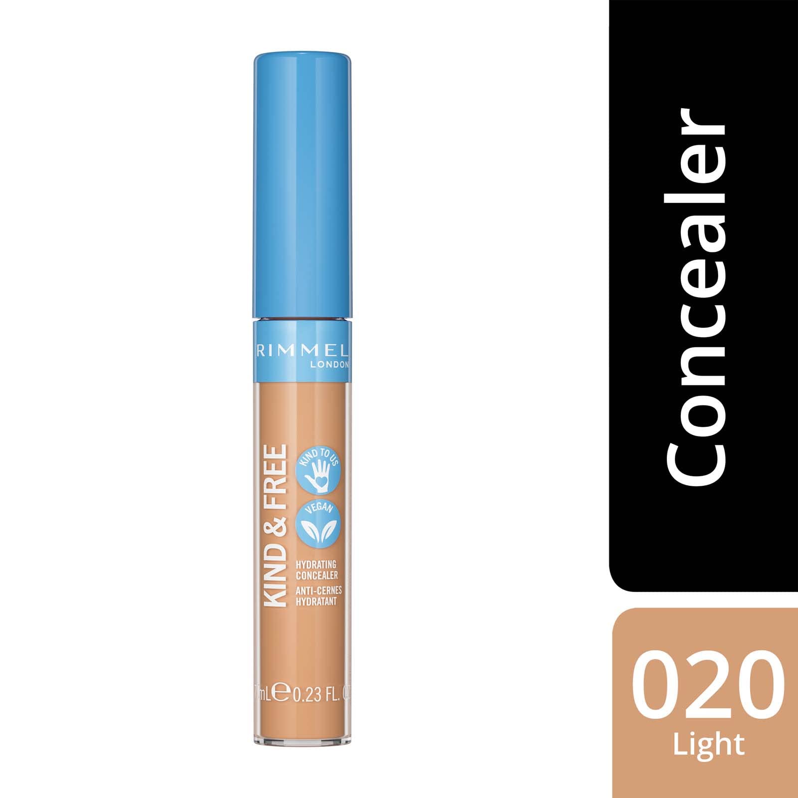 3x Rimmel London Kind & Free Correttore Liquido 020 Light - 3 Correttori