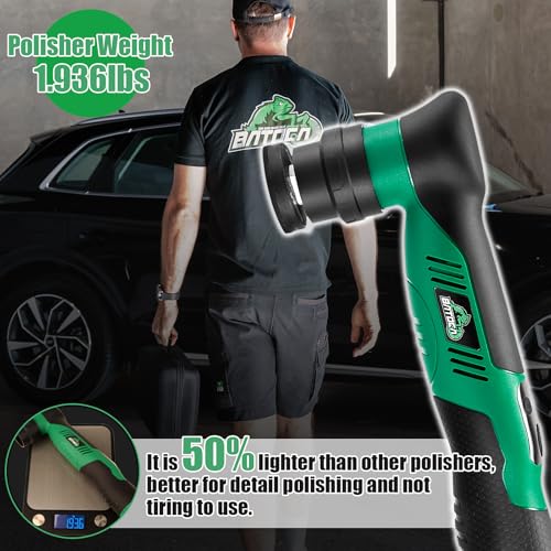 Image of BATOCA S5 Cordless Mini Car Polisher Buffer Sander Rotary & Dual Action