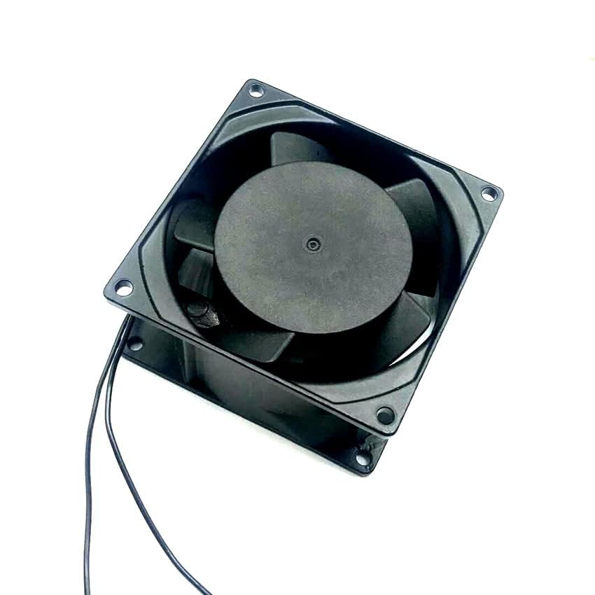 Bi-Sonic 3E-115B 8CM Metal High Temperature AC Fan 115V 11W - 2700 RPM, 26 CFM, 31 dBA, Durable Cooling Solution for Electronics