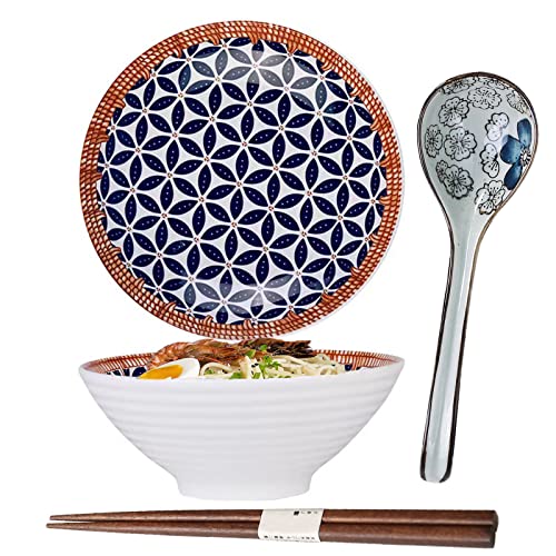 Japanische Suppenschale,Japanese Ramen Bowl Set,Japanisch Schussel...