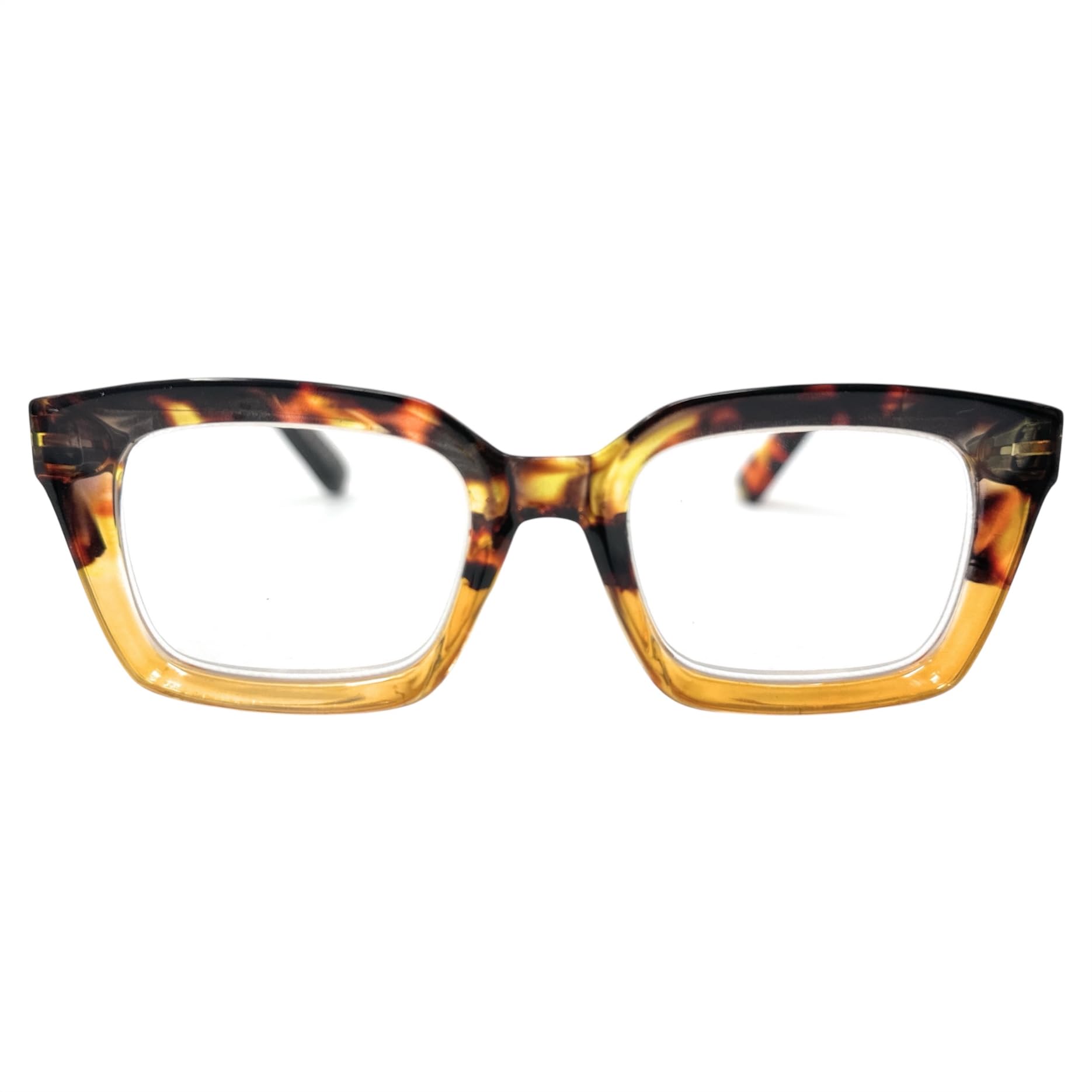 Incredible Bargains The Montclair Luxury Oversized Square Reading Glasses Durable Fashion Readers Stylish Retro Eyewear