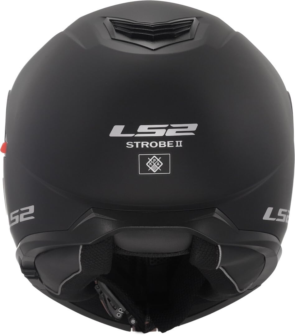 LS2, Casco Moto Modular Strobe II Matt Black, M