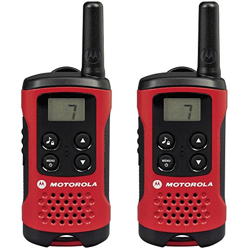 6 mejores Walkie Talkies 16 Motorola 59T40PACK - Walkie-talkie radio emisor y receptor PMR, rojo