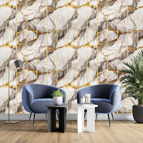 Image of VOLITO Wallpaper Luxury Shade Walls Sticker Waterproof,Oil Proof & Heat Resistant Kitchen Home,Living Room,Bedroom,Bathroom,Hotel,Pan&Shop Caounter,PVC self Adhesive(60x200) (V-112)
