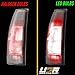USR 88-99 CK 1500 Tail Light – with 6 LED Bulbs Upgrade (Left + Right) Pair - Compatible with 1988-1999 Chevrolet Chevy Pick UP Truck 1500, 2500, 3500 All Models/GMC C/K (CLEAR TAIL LIGHTS w/BULBS)