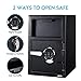 Business Safe and Lock Box with Digital Keypad, Drop Slot Safes with Front Load Drop Box for Money and Mail, Business