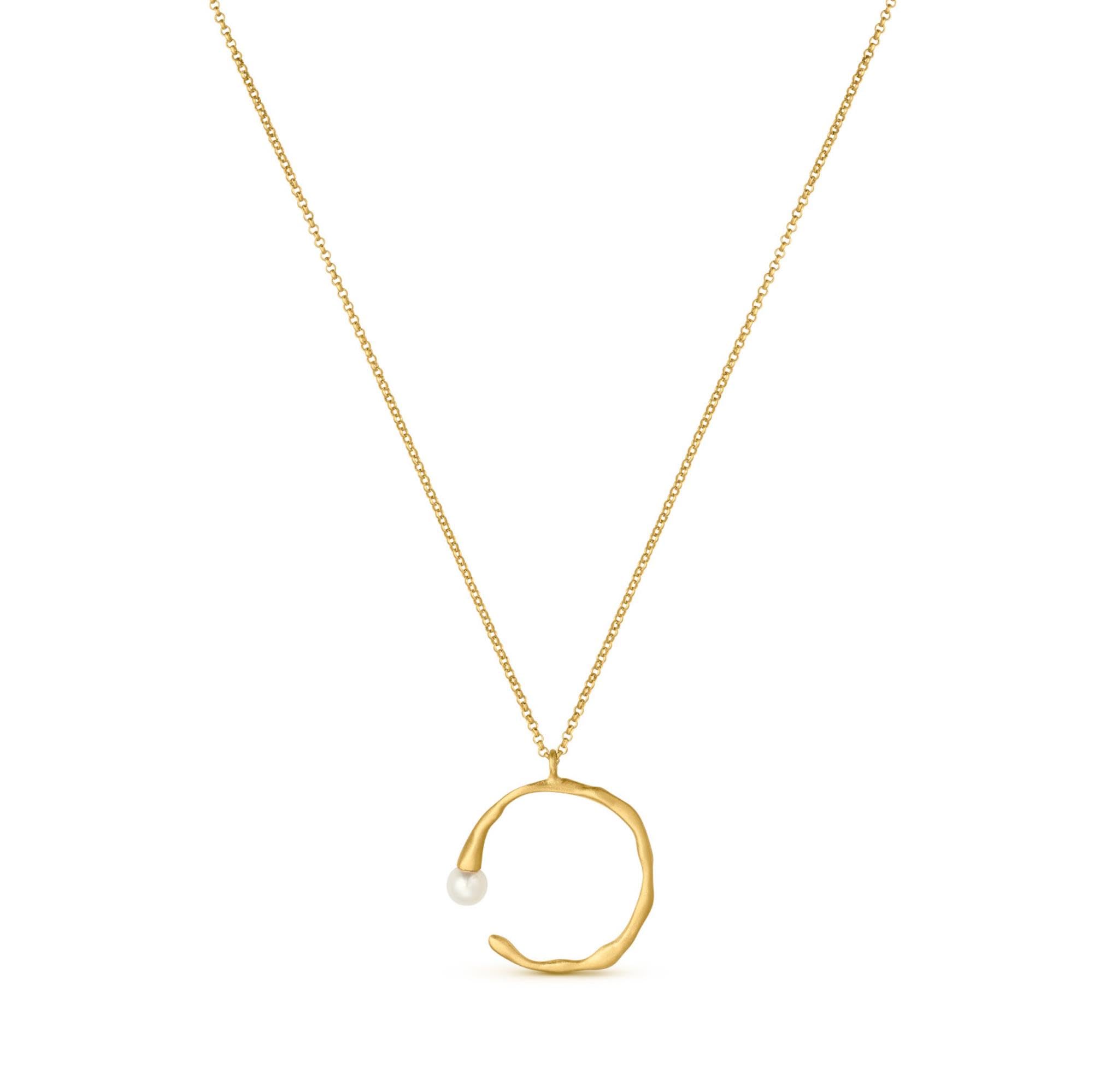 GARGANTILLA DORADA ECLAT | Diseñada por Joidart | Colección Eclat | Metal con baño de oro de 24 K | Cristal de Murano