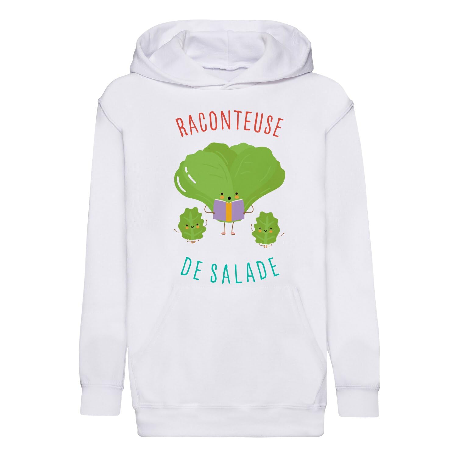 Sweat à capuche enfant Raconteuse de salade premium original