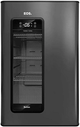 Cervejeira EOS Bierhaus 100 Litros Frost Free Inox Titanium ECE110 220V