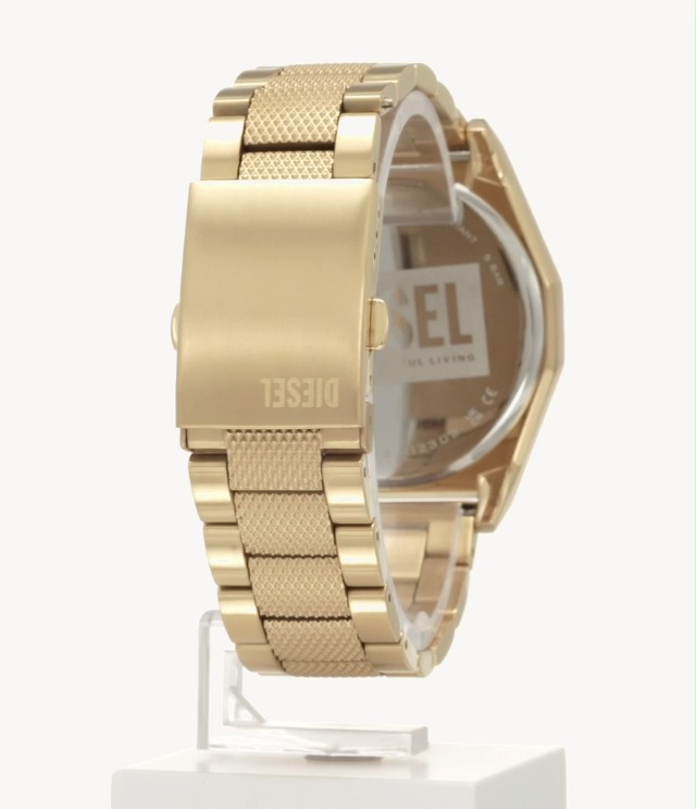 Amazon.com: Diesel Scraper Stainless Steel Three-Hand Analog Men's