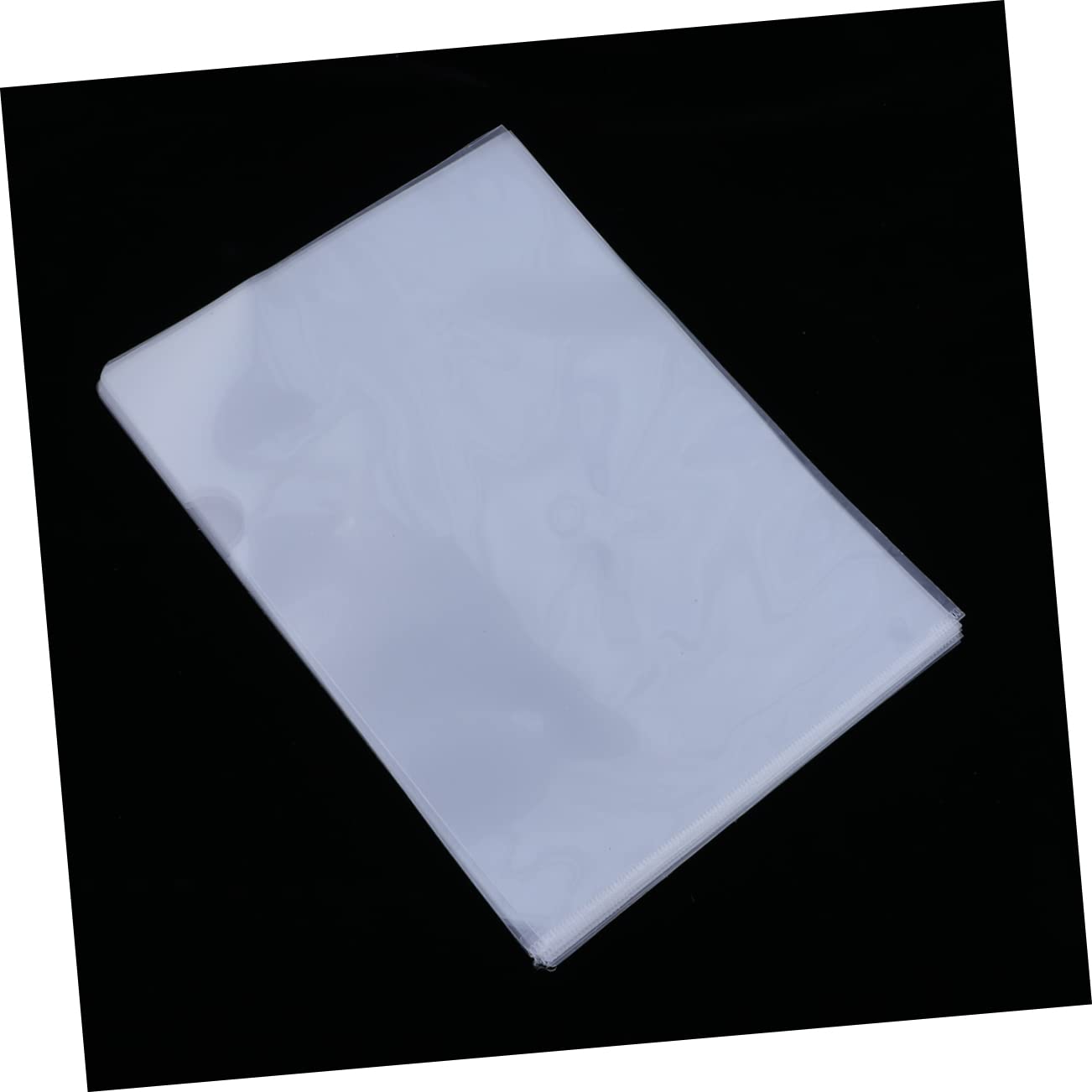 NUOBESTY 120 Stk Weiße Blankokarten Mit Chip Umschläge Sicheren Ordner Kopieren Ein Größenordner Dateiordner Löschen Aktenordner Papierordner Sobres Para Cartas Tasche A4 Zweiseitige Mappe
