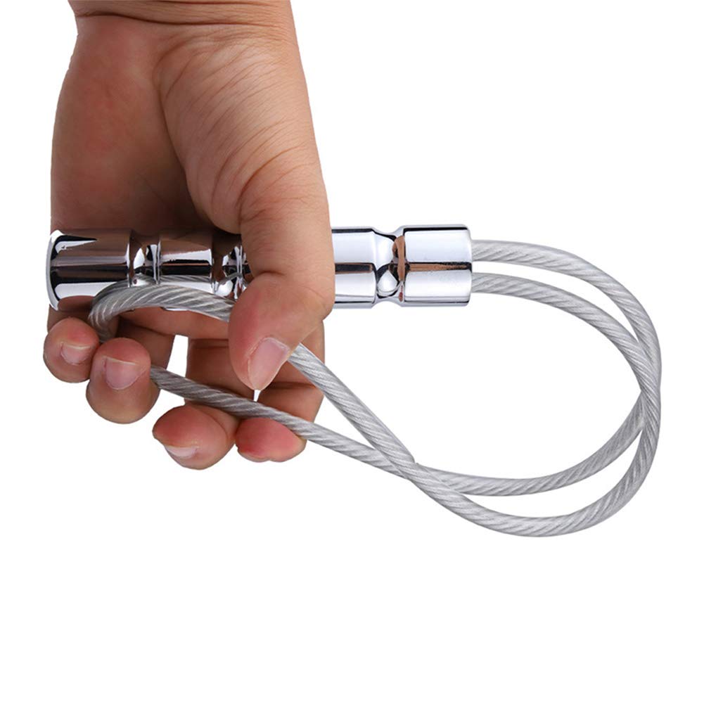 Shawa Flogger Fouet en Cuir Cravache Esclave Fetish S&M Bondages Massage Fouet à la Fessée Sex Toys Un Jeu de rôle Accessoire de théâtre (Noir