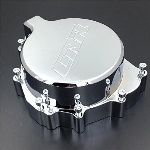 XKMT-Engine Stator Cover Compatible With Cbr600Rr F4/F4I All Year 1999-2006 Chromed Left Motorbike [B00YWCK5W0]