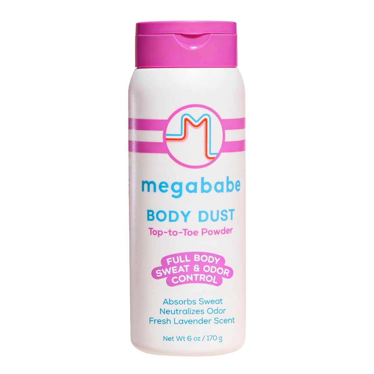 Megababe Body Dust Top To Toe Powder With Lavender & Aloe No Talc No Parabens