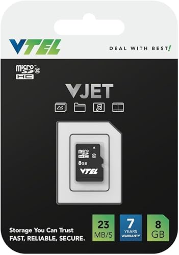 microSDHC Card, 8GB, Class 10