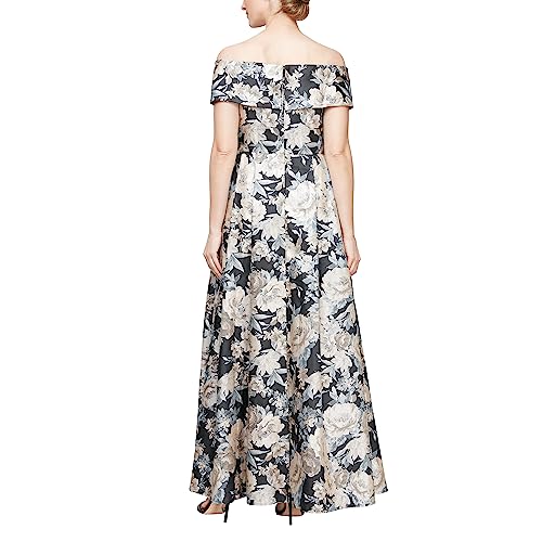 Image of Alex Evenings Women's Formal Long Ballgown Mother of The Bride Dress with Pockets