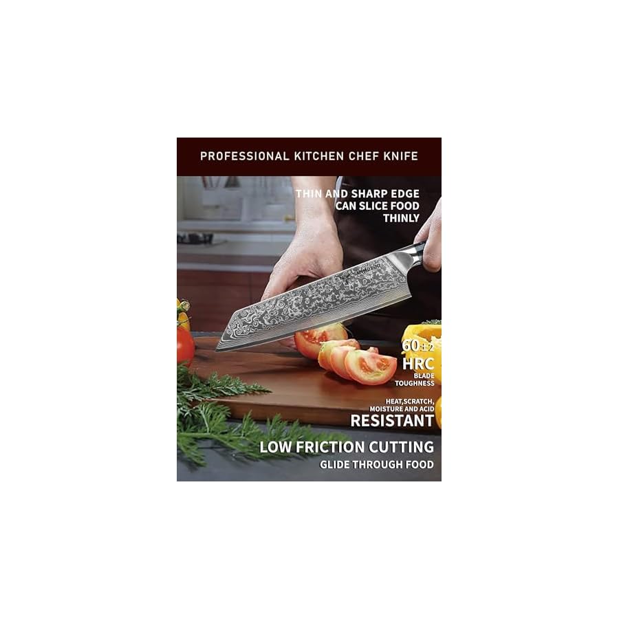 85-inch-Kiritsuke-Kitchen-Chef-Knife-67-Layers-Damascus-Steel-Resin-Handle-Xuan-SeriesStarry-Black 8.5 inch Kiritsuke Kitchen Chef Knife - 67 Layers Damascus Steel & Resin Handle - Xuan Series(Starry Black)