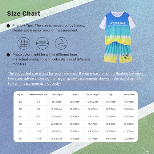 FEESHOW Kids Boys Sport Shorts Set Piece Quick Dry Athletic Tshirts With Football Shorts Set Activewear3