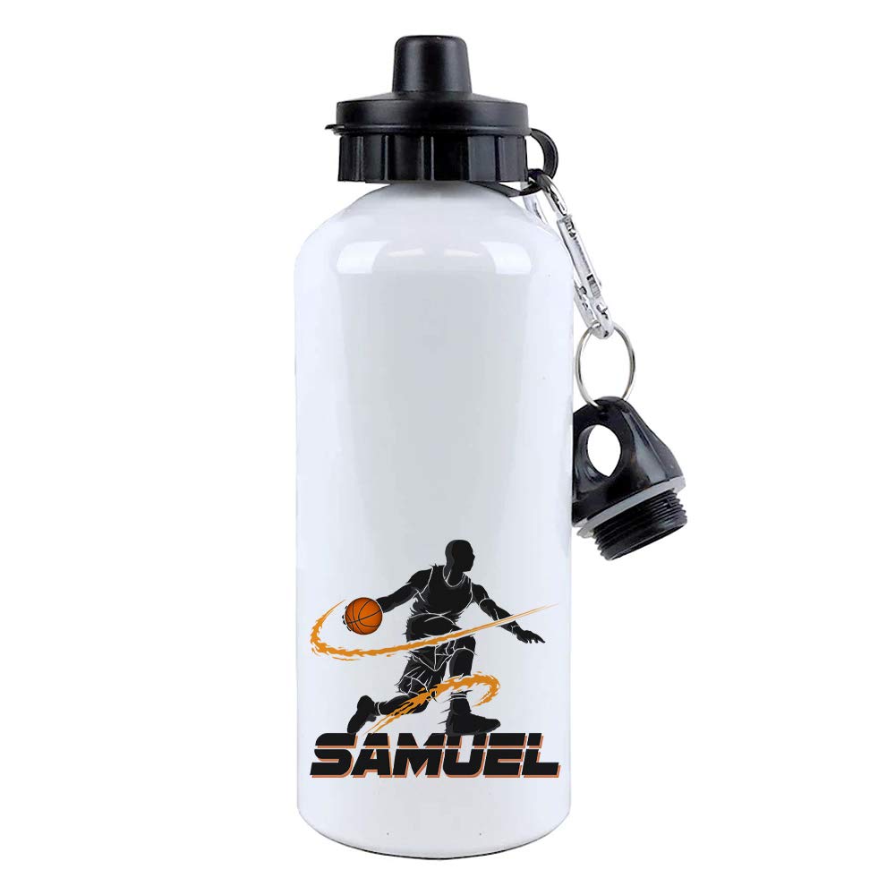 Getagift Personalised Basketball Player ANY NAME Sports Lover Gift for Men, Brother, Father, Boyfriend-Boy Birthday present gift idea 500 Ml Water Bottle.