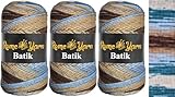 Contenu de l'emballage : 3 pelotes de laine Batik