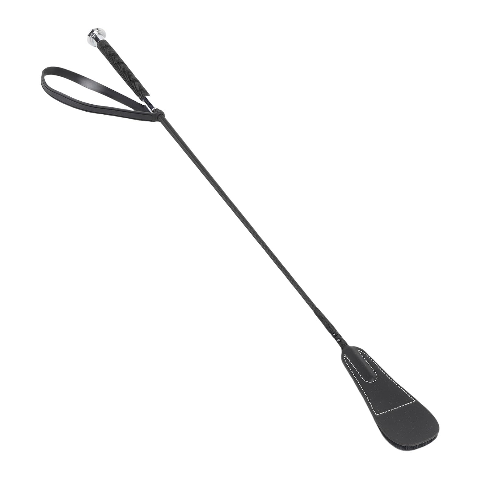 Sxhlseller Frustino da Cavallo con Impugnatura Antiscivolo 68 Cm |Corsetto da Dressage con Cinturino da Polso per Allenamenti e Spettacoli Equestri