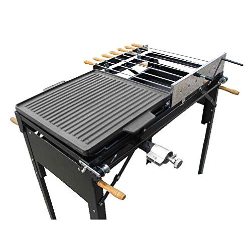 Garhe Plancha de Exterior asadora Reversible de Hierro Fundido Asar