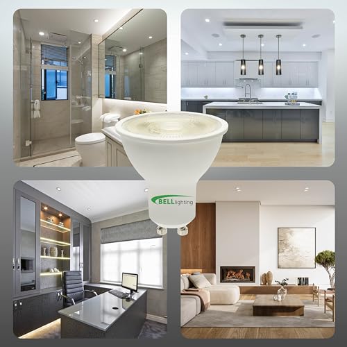 BELL Lighting GU10 LED Bulb 10 Pack | Natural White 4000K | 350 Lumen 4.4 Watts | Energy Saving GU10 LED Light Bulbs | 40W Lamp Equivalent | 38° Wide Beam | Non-Dimmable - Image 6