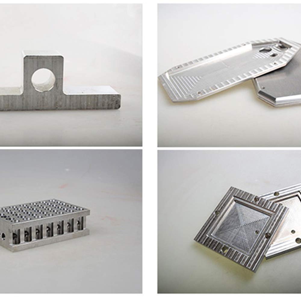 Plaque en tôle d'aluminium 6061 argentée, plusieurs tailles disponibles(250Mm*300Mm*1Mm 2Pcs)