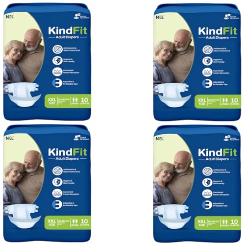 Image of Tape Diapers - XXL 40 Pcs Wetness Indicator Antibacterial