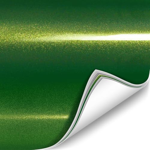 Image of ColorFusion PPF by VViViD, Gloss Urban Green Dry Apply PPF Vinyl Car Wrap Roll 60ft x 5ft