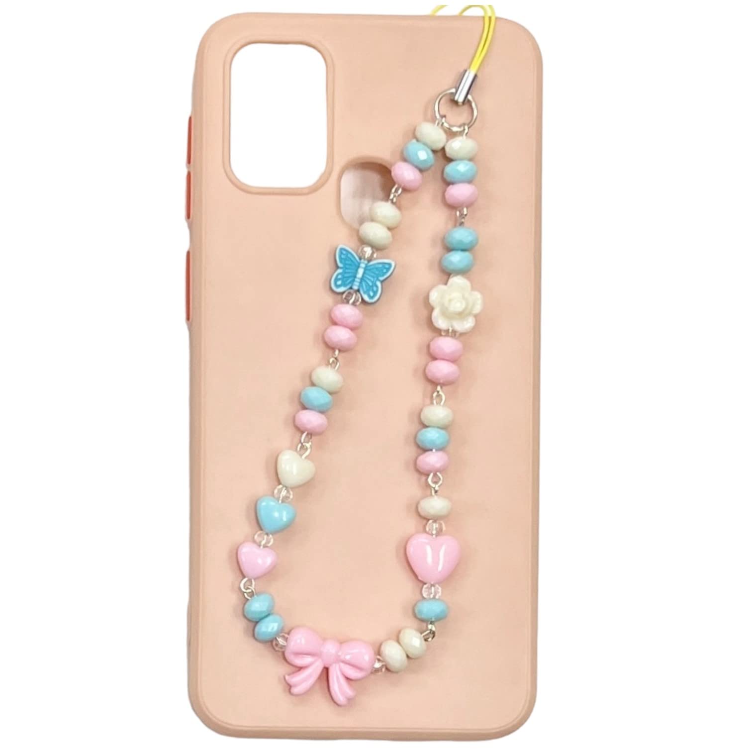 Heddz Acrylic Pastel Pink & Blue Anti- Lost Lanyard For Phone Case|Handmade Colorful Beaded Phone Chain| Heart, Butterfly And Flower Charm Handmade Accessories For Women And Girls (B0BZPPD72W) Amazon Price History, Amazon Price Tracker