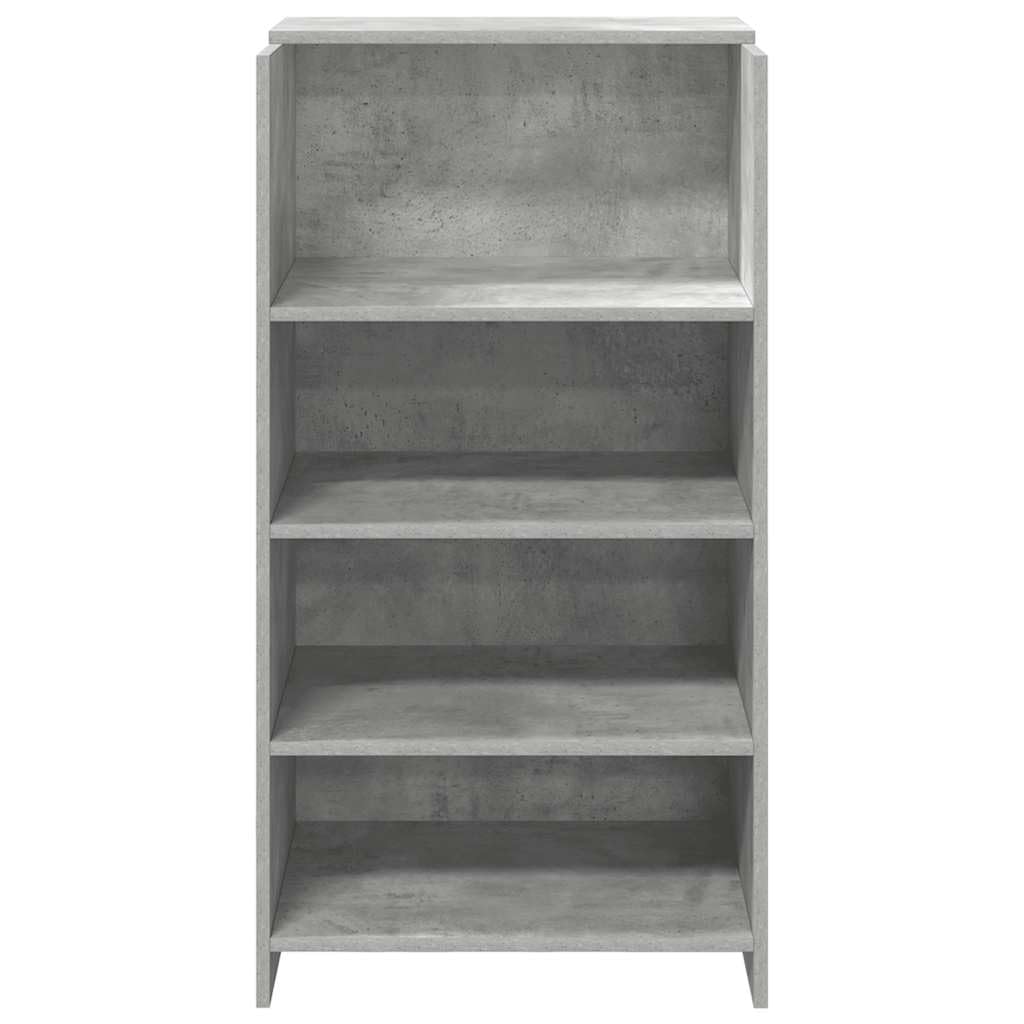 vidaXL Reception Grigio Cemento 55x50x103,5 cm Legno Multistrato Ufficio, Cassa, Salone