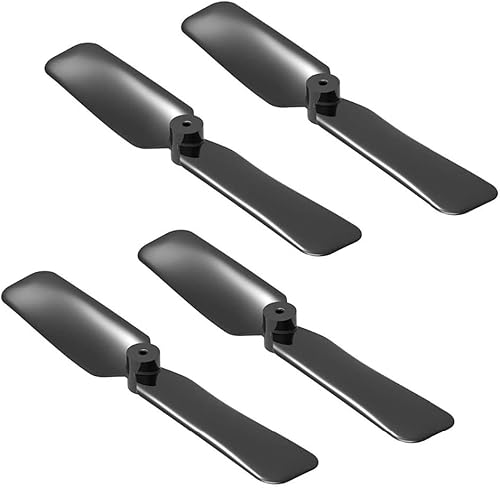 VLIZO Piezas de juguete con control remoto 4 piezas de hélice de 2.5 pulgadas compatibles con avión RC 761-2 Ranger 600, materiales respetuosos con