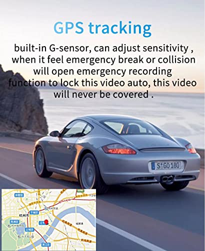Image of DEVIANT 10-inch Touch IPS Screen Car DVR with 4K Ultra HD Resolution, Dual Camera Recording, Real-time Reverse Parking View, Loop Recording, G-Sensor, Motion Detection and Parking Monitor