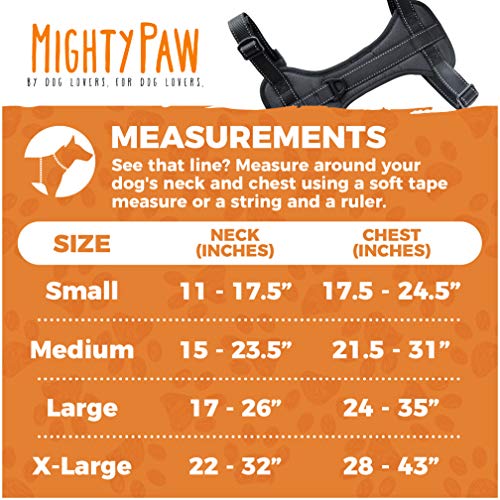 Mighty Paw Car Dog Harness, Vehicle Safety Harness With Adjustable Straps And Soft Padding, Doubles As A Standard Harness With A No Pull Front Leash Attachment #TOP1