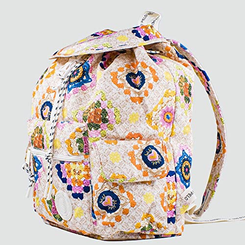 Bolsa/Mochila Pipoca Farm, Feminina, Bordadinha, tam. Único