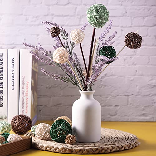 Patelai Wicker Ball Orbs,Vivid Color,2.8'',2.4'',2'',1.6'' by Patelai - Used condition - Image 5