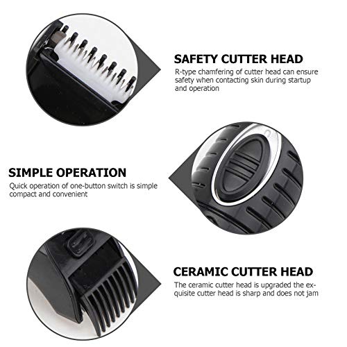 VILLCASE Cão Gato Cão Clipper Pet Trimmer Grooming Clippers Clippers Fio Elétrico para Aparar O Cabe