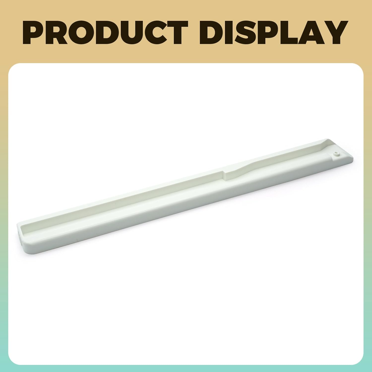 Drawer Guide Rail MEA40002601 for LG Electronics Refrigerator, Refrigerator Snack Drawer Slide Rail Replaces 1370977 4974JA1105A AP4449681, Right Side